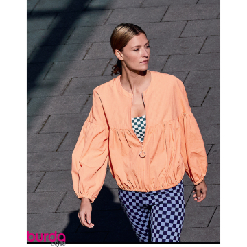 luxe zalm viscose katoen blend italiaans import