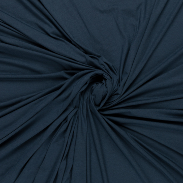 ecologisch duurzaam donkerblauw soja tricot