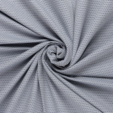 ijsblauw katoen jacquard italiaans import