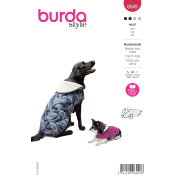 hondenjasje (maat S-M-L) Burda 6049