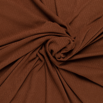 tabac bruin jersey met stretch