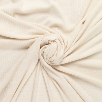 room kleurig ribbel jersey met stretch