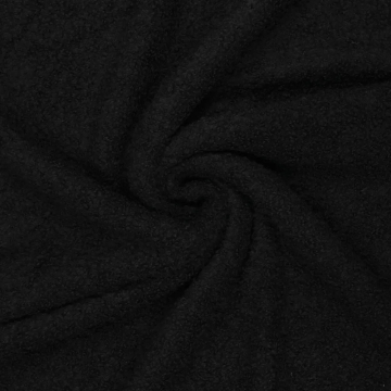 Zwart wol blend teddy