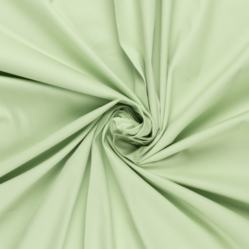 mint groen satijn katoen stof met stretch 