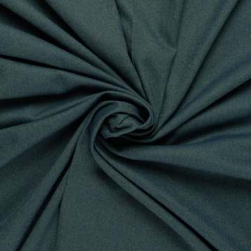 petrol groen merino wol mix visgraat tweed stof Italiaans import