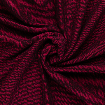 rood gestreept wolmix tweed stof italiaans import