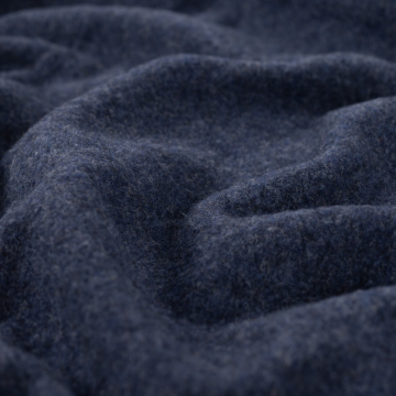 NAVY melange merino wol fleece