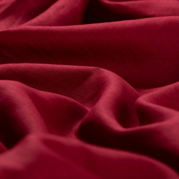 rood zuiver linnen stof Italiaans import