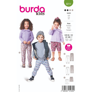 broekje (maat 86-122) Burda 9211