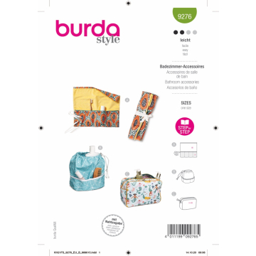 badkamer accessoires, Burda 9276