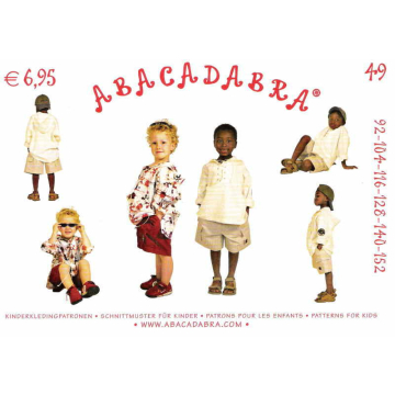Shirt en broek (maat 92-152), Abacadabra 49
