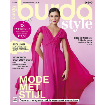 Burda Style januari 2023 maandblad