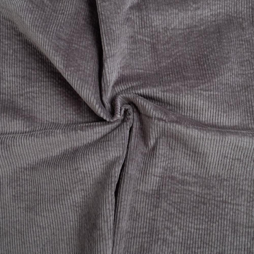 Antraciet grijs 6W stretch rib