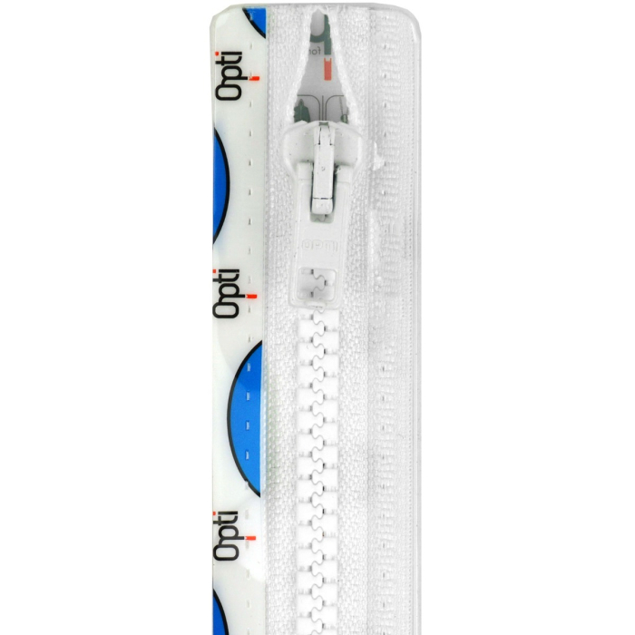 Böttger Stoffenwinkel - witte rits - deelbaar - kleur 009 - deelbaar-009