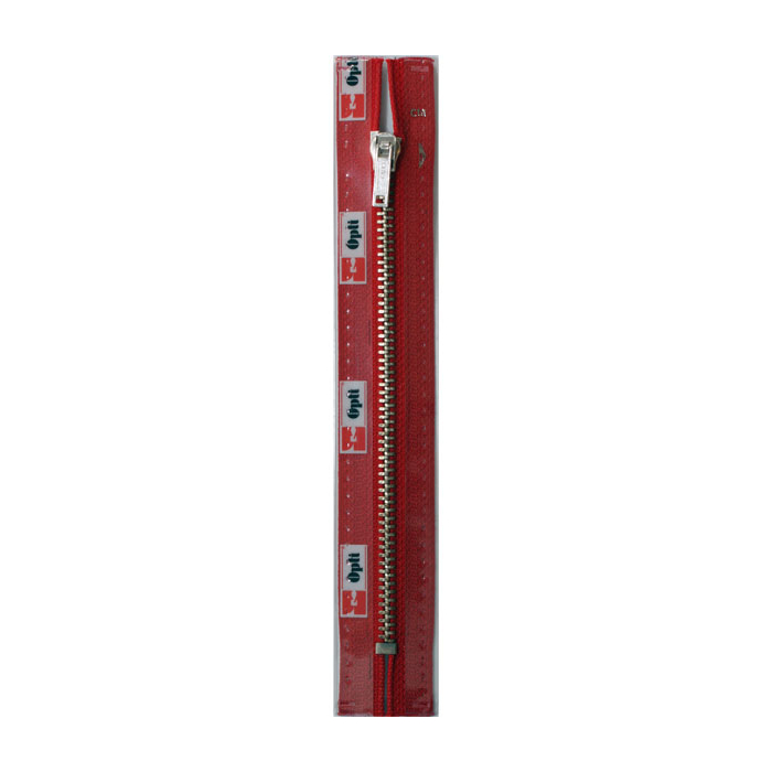 Böttger Stoffenwinkel - felrode rits - broeken - kleur 722 - broekenrits-722