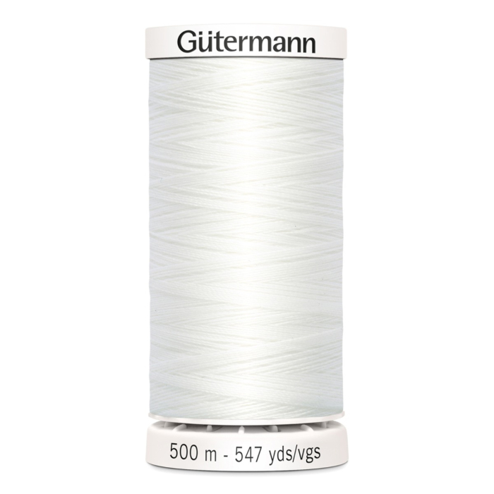 Böttger Stoffenwinkel - wit (800) naaigaren  - 500 meter - 002.701920.800