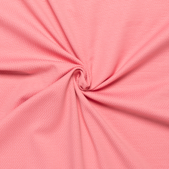 Böttger Stoffenwinkel - framboos roze stretch pique Italiaans import - 53513