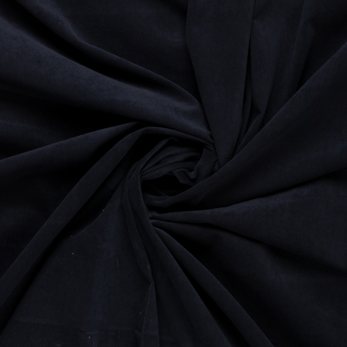 Böttger Stoffenwinkel - donkerblauw fijn stretch cord - 57069
