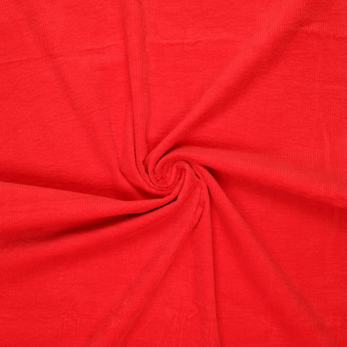 Böttger Stoffenwinkel - hard rood 6W stretch rib - 62474