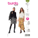 Böttger Stoffenwinkel - rok (maat 34-44) Burda 5982 - burda5982