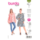 Böttger Stoffenwinkel - jurk en blouse (maat 34-44) Burda 6002 - burda6002