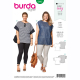 Böttger Stoffenwinkel - t-shirt (maat 46-60) Burda 6445 - burda6445