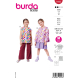 Böttger Stoffenwinkel - blouse (maat 104-146) Burda 9195 - Burda9195