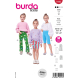 Böttger Stoffenwinkel - broek en short (maat 98-140) Burda 9196 - Burda9196