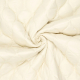 Böttger Stoffenwinkel - creme gewatteerde stof met sneeuwvlok stiksel - 62401