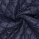 Böttger Stoffenwinkel - donker blauw gewatteerde stof met sneeuwvlok stiksel - 62403