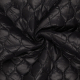 Böttger Stoffenwinkel - zwart gewatteerde stof met sneeuwvlok stiksel - 62407