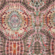 Böttger Stoffenwinkel - roze tencel stof met batik cirkel dessin - 62955