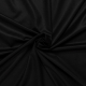 Böttger Stoffenwinkel - diep zwart zuiver wollen flannel italiaans import - 41067