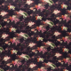 Böttger Stoffenwinkel - aubergine stretch tricot met zacht roze bloemen inkjet print italiaans import - 43881