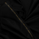 Böttger Stoffenwinkel - zwart zuiver wol flannel italiaans import - 53031