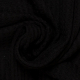 Böttger Stoffenwinkel - zwart katoenblend wafel big knit - 53804