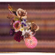 Böttger Stoffenwinkel - zigzag stretch tricot met gekleurde bloem print Italiaans import panel - 56877