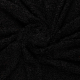 Böttger Stoffenwinkel - zwart teddy de luxe stof - 57117