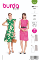 Böttger Stoffenwinkel - zomerjurk (maat 34-44) Burda 5719 - Burda5719