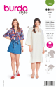 Böttger Stoffenwinkel - tuniek (maat 36-48) Burda 5733 - Burda5733