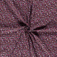 Böttger Stoffenwinkel - zwart poplin katoen met cerise wit lila roze hartjes bedrukt - 57414