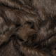 Böttger Stoffenwinkel - bruin grijs melange fancy fur imitatiebont  - 57551
