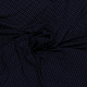 Böttger Stoffenwinkel - donkerblauw stretch tricot met stipje - LD57919
