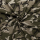 Böttger Stoffenwinkel - camouflage katoen legergroen zand zwart - 58073