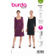 Böttger Stoffenwinkel - jurk (maat 34-44) Burda 5835 - Burda5835