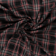 Böttger Stoffenwinkel - zwart grijs rood geruit wol blend tweed - 58396