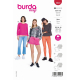 Böttger Stoffenwinkel - shirt (maat 34-48) Burda 5849 - Burda5849