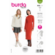 Böttger Stoffenwinkel - jurk en sweater (maat 34-44) Burda 5859 - Burda5859