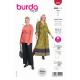 Böttger Stoffenwinkel - jurk en tuniek (maat 44-54) Burda 5864 - Burda5864