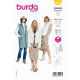 Böttger Stoffenwinkel - vest en jasje (maat 34-44) Burda 5869 - Burda5869